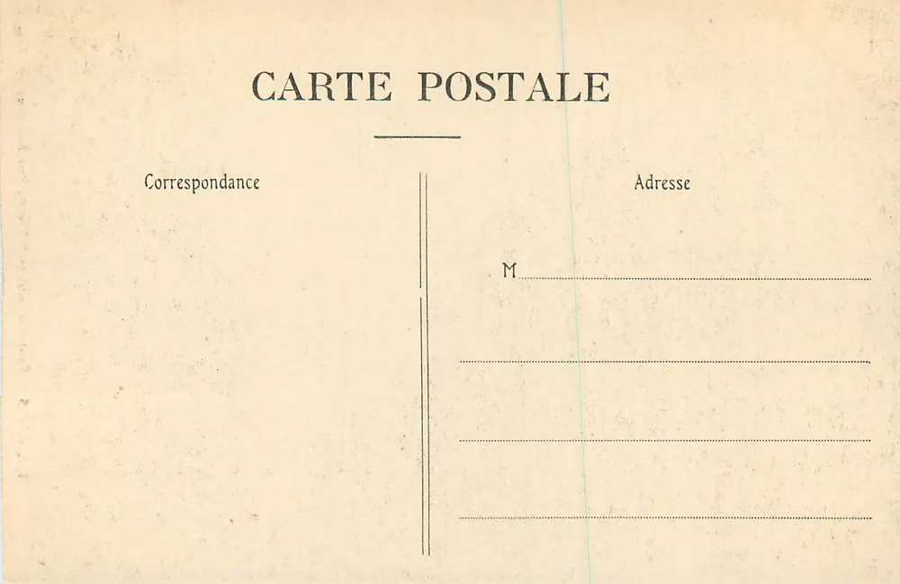 Reims — Fontaine Subé (Westseite, Rue Buirette) — V.T. n°172 - Rückseite