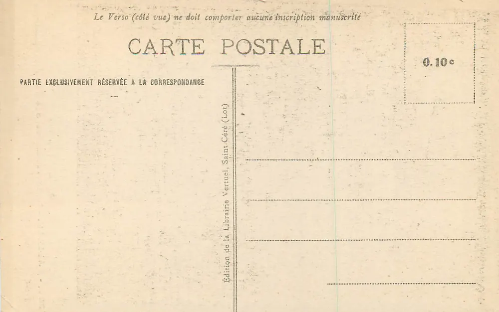 Padirac — Débarcadère vers le Pas du Crocodile — Le Lot Illustré n°304 - Verso