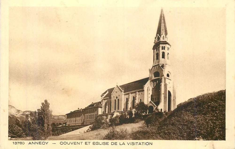 Annecy — Couvent et église de la Visitation - Recto