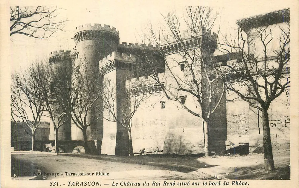 Tarascon-sur-Rhône — Schloss des Königs René an den Ufern des Rhônes — Paul Savoye, n°331 - Vorderseite
