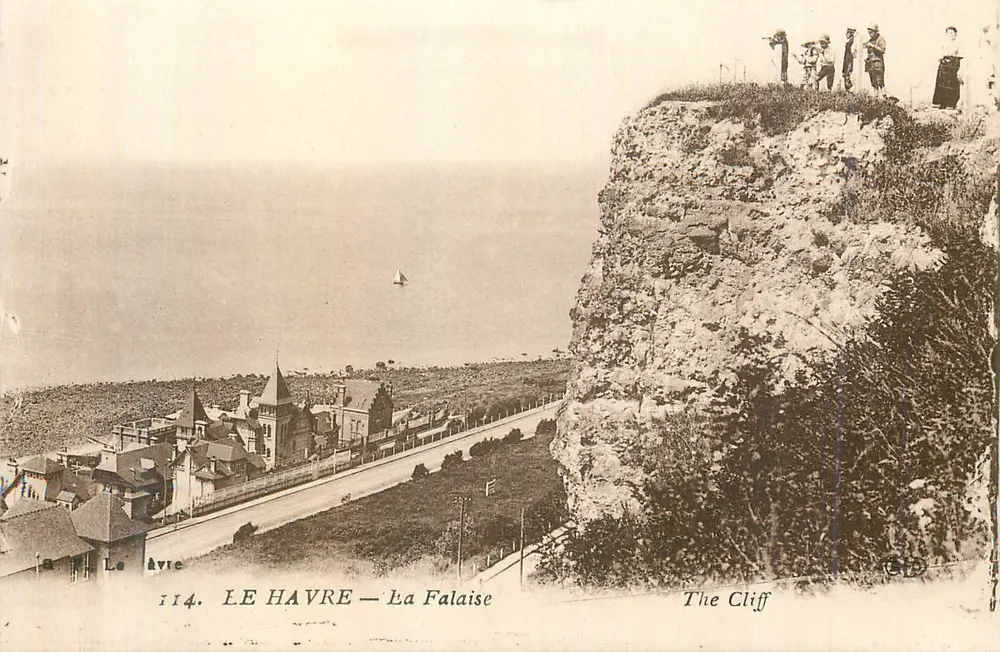 Le Havre — La Falaise — The Cliff - Frente