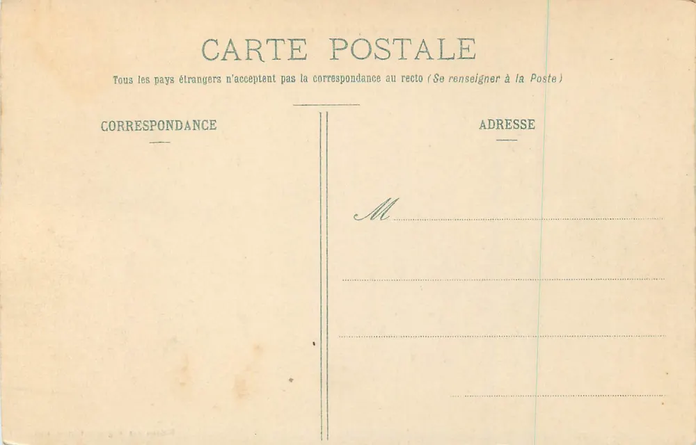 Gérardmer — Vue prise du point de vue de Ramberchamp — Édition des Magasins Léon Guit - Verso