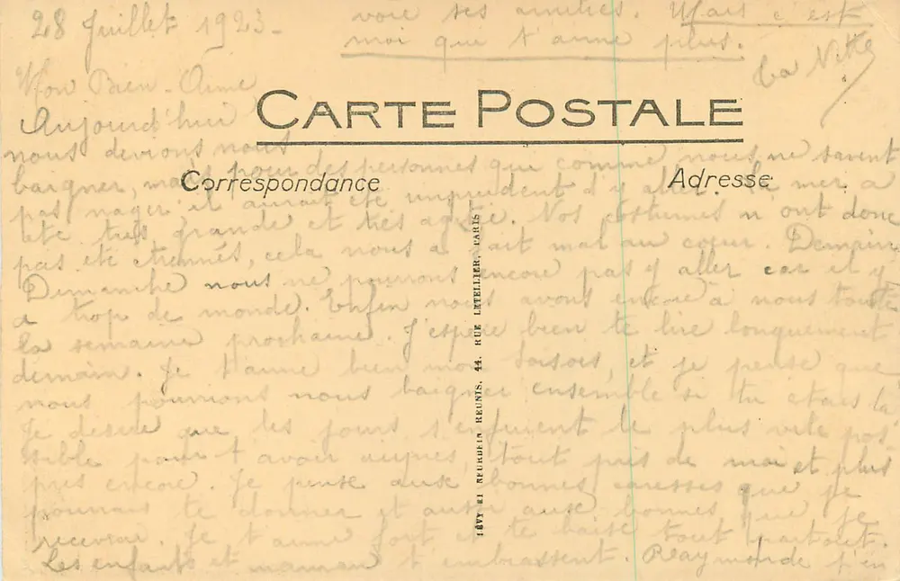 Biarritz — Avenue und Place de la Liberté — LL. — 379 - Rückseite