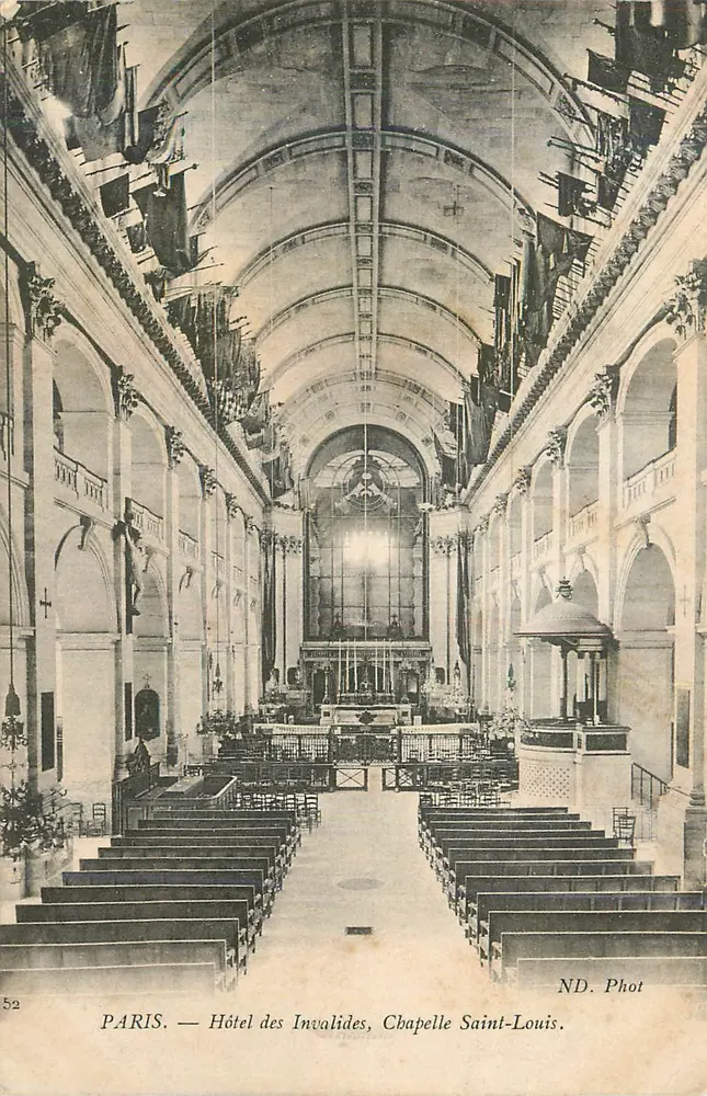 Paris — Hôtel des Invalides, Chapelle Saint-Louis — ND. Phot - Recto