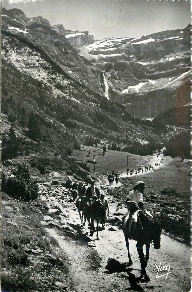 Retorno do Circo — Gavarnie — Edição Quinault, Lourdes - Frente