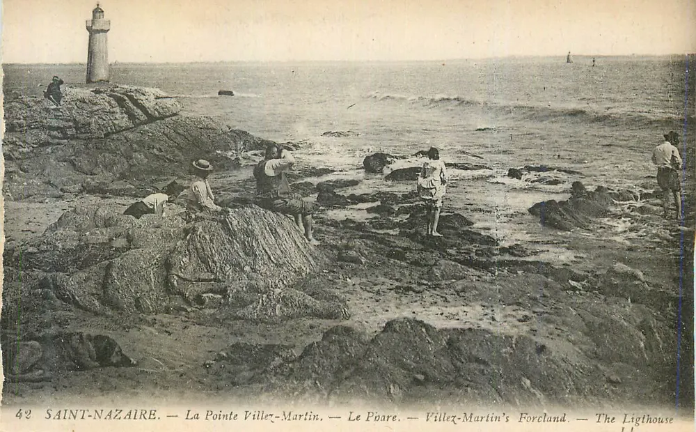 Saint-Nazaire — La Pointe Villez-Martin — Der Leuchtturm - Vorderseite