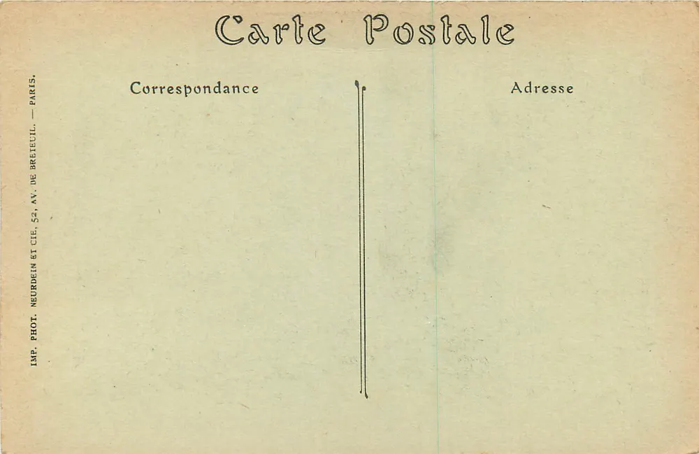 Soissons antes da guerra — Vista geral — ND. Fot. - Verso