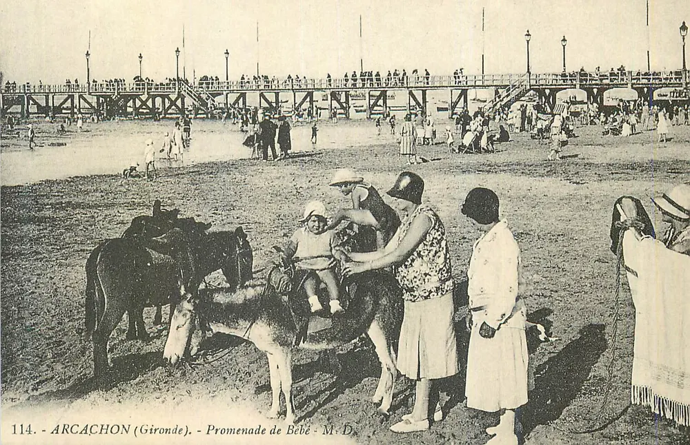 Arcachon (Gironde) - Promenade de Bébé - M. D. - Recto