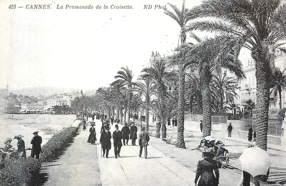 CANNES. A Promenade de la Croisette — ND Phol. n°423 - Frente
