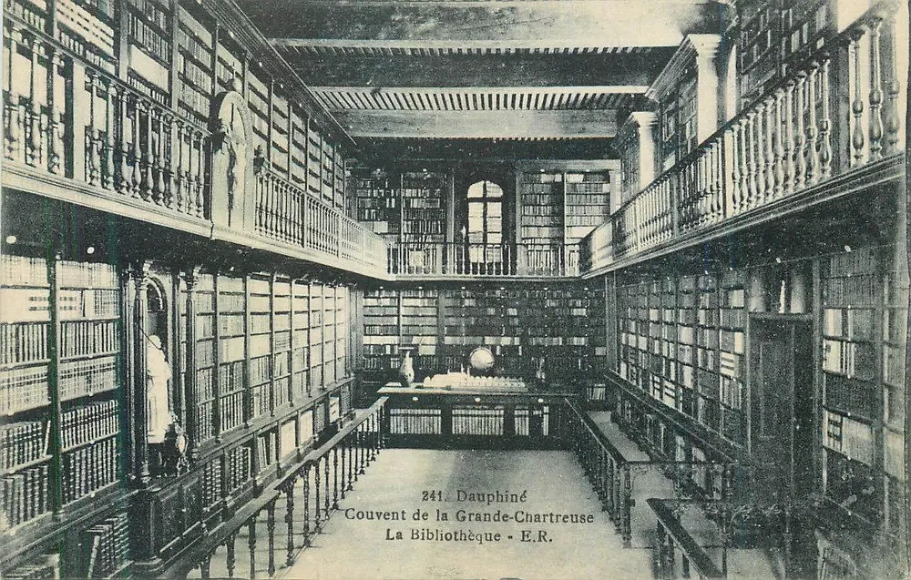 Bibliothèque du Couvent de la Grande-Chartreuse — Dauphiné - Recto