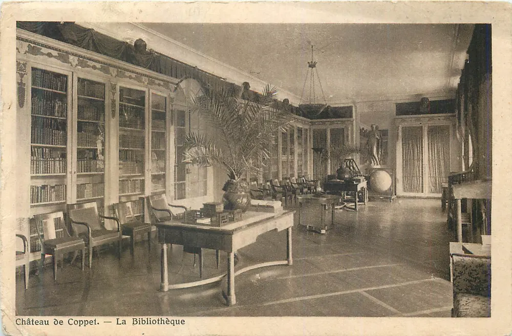 Castelo de Coppey — A Biblioteca — Editor não identificado - Frente
