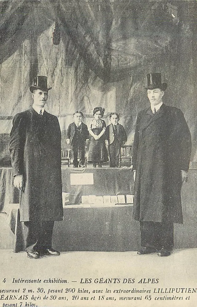 Giganci Alp — Lilliputienci — Wydanie C.E.E. - Awers