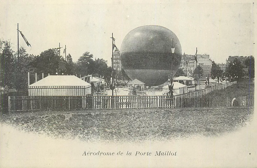 Aeroporto da Porte Maillot — Paris — editor C.E.E. n° 78-10 - Frente