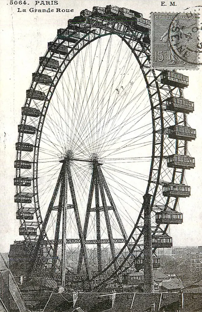 Paris — A Grande Roda — E.M. n°5064 - Frente
