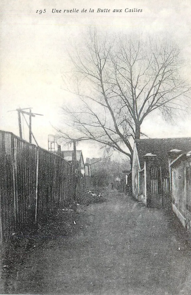 Butte aux Cailles — Une ruelle de la Butte aux Cailles — Édito Service S.A. n° 16433 405 01 - Recto
