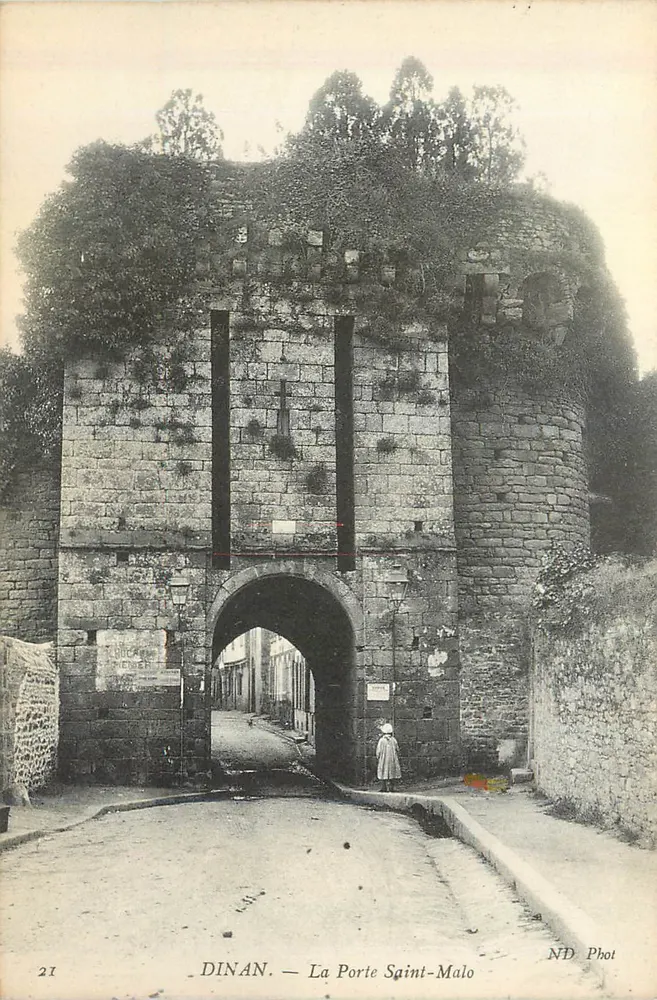 Dinan — La Puerta Saint-Malo — ND Fotografía, n°21 - Anverso