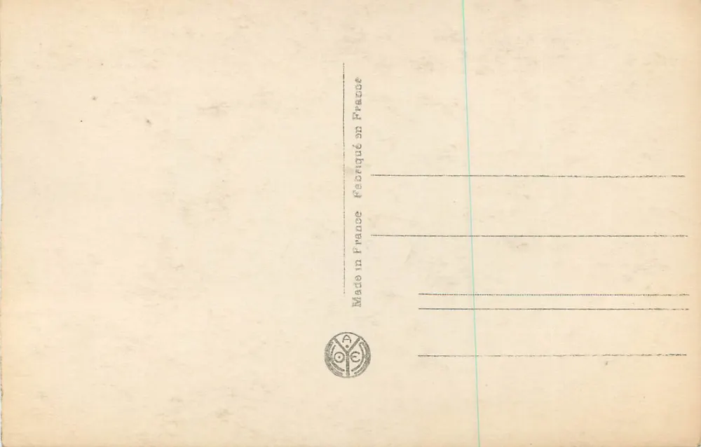 N. Lancret - O Verão — Museu do Louvre — editor JAIN, Paris, n° da carta 463 - Verso