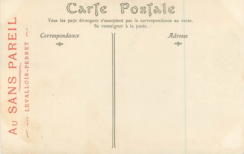 Périgueux — A Torre de Vésone — Editor Sans Pareil, n°8 - Verso