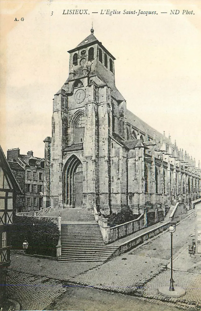 Lisieux — A Igreja de São Jacó — ND Phot. - Frente