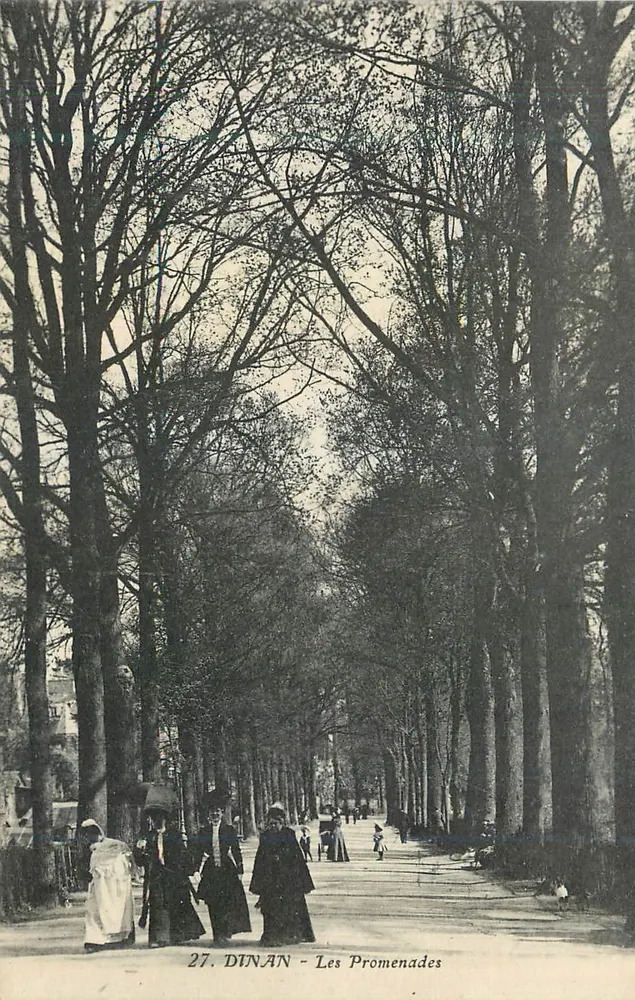 Dinan - Les Promenades — 27. DINAN - Les Promenades - Frente