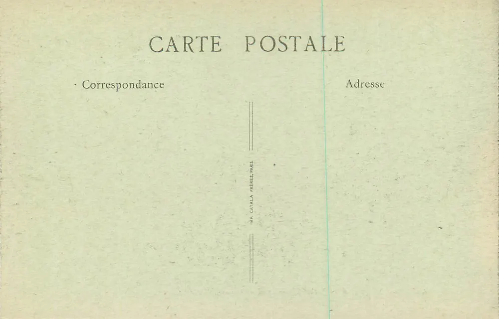 Vittel - Grand Hôtel de l'Établissement — Les Vosges Illustrées, série 6 - Verso
