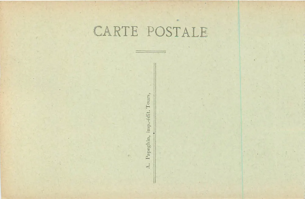 Tours (I.-et-L.) — Le Palais de Justice — A. P. - Verso