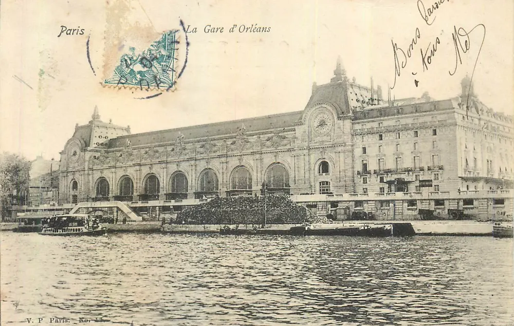 A Estação de Orleães — Paris — V.P. Paris. No. 174 - Frente