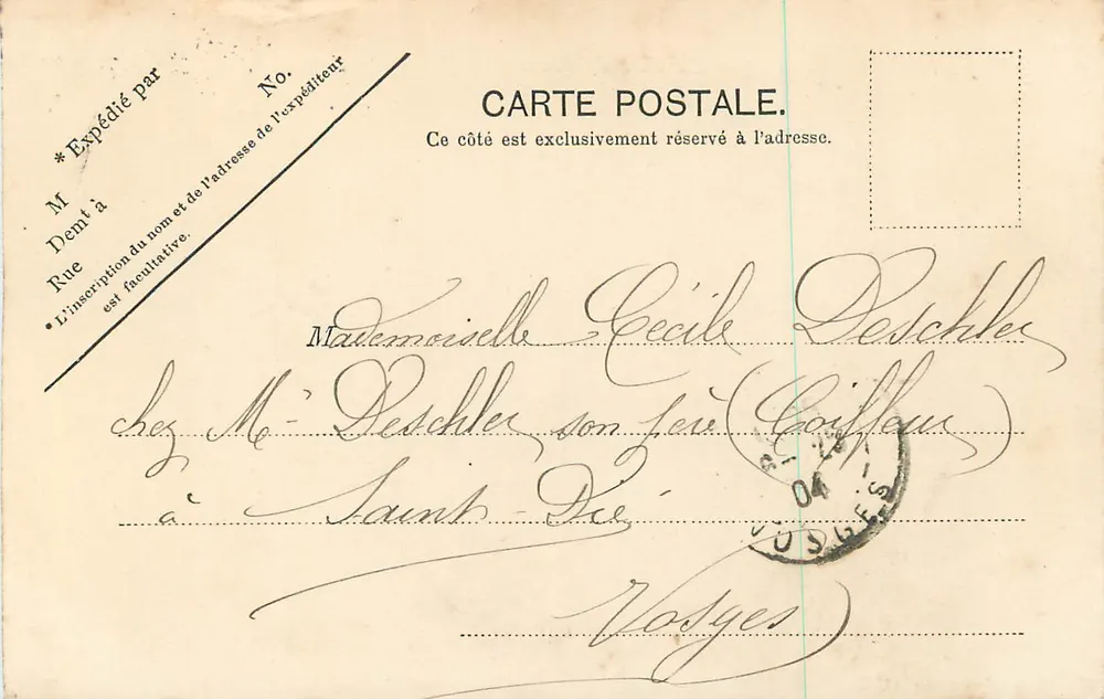 A Estação de Orleães — Paris — V.P. Paris. No. 174 - Verso