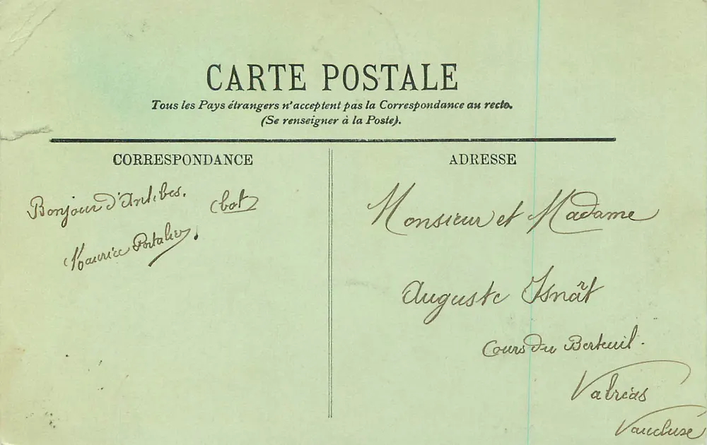 NICE — La Promenade des Anglais — LL. n° 26 - Back