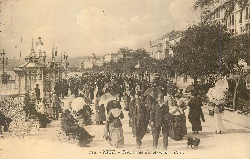 Nice - Promenade dos Ingleses - B.F. - n°114 - Frente
