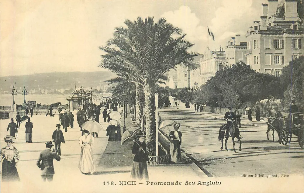 NICE — Promenade des Anglais — Edition Giletta, photo Nice - Front