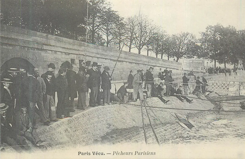 Parijsse pescadores — París Vécu — Editeurs d'Autueil - Voorkant