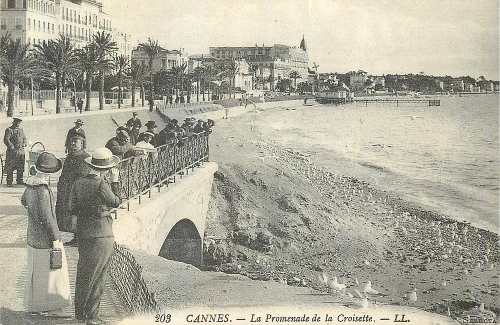 CANNES — A Promenade de la Croisette — LL. — SELECTA - Frente