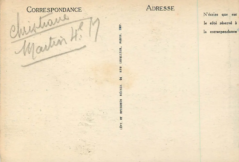 Grottes van Betharram — Romeinse zuil — LL, n°28 - Achterkant