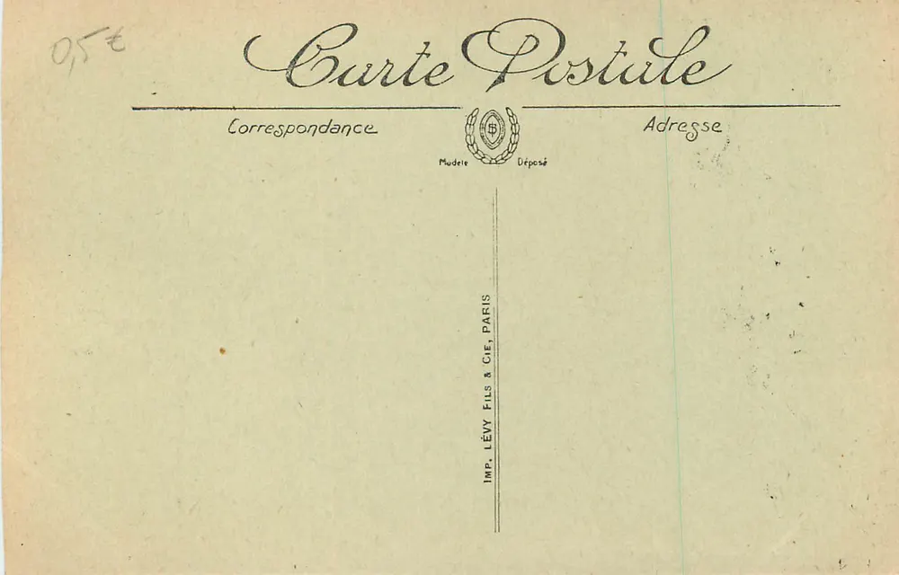 LYON — A Prefeitura — XX. — Imp. Lévy Fils & Cie, Paris - Verso