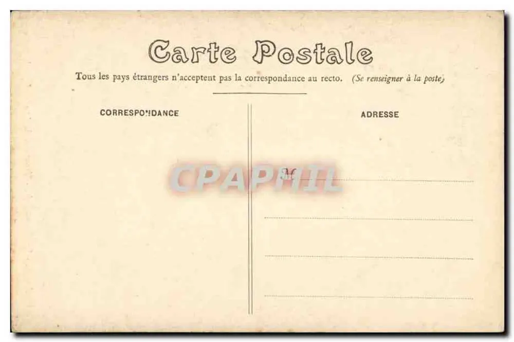 Rouen - La Cathédrale - Tombeau de l'Archevêque Maurile — F. Fauchon, n° 579 - Verso