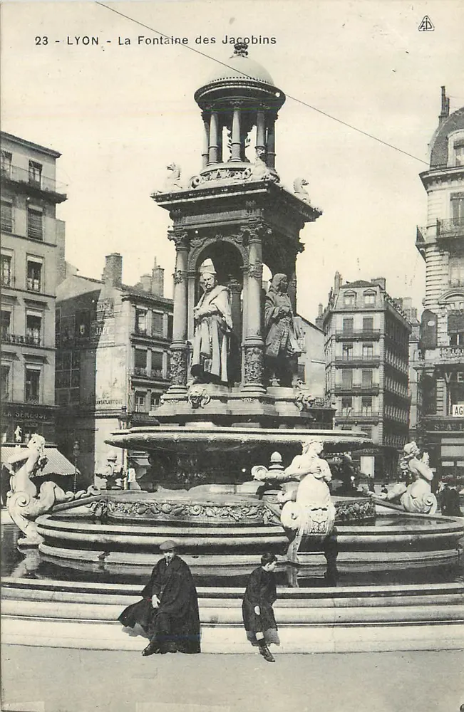 LYON - A Fonte dos Jacobinos — editor AD, n° 23 - Frente