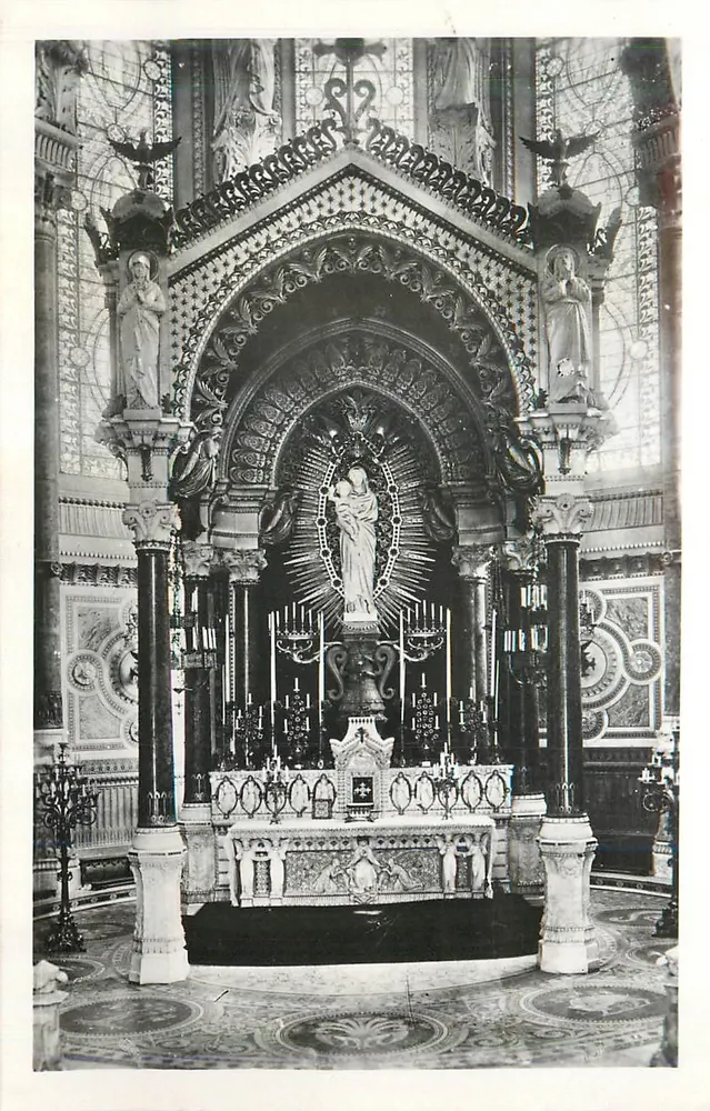 Basílica de Fourvière — Altar — Editor não identificado, n° 36302 - Frente