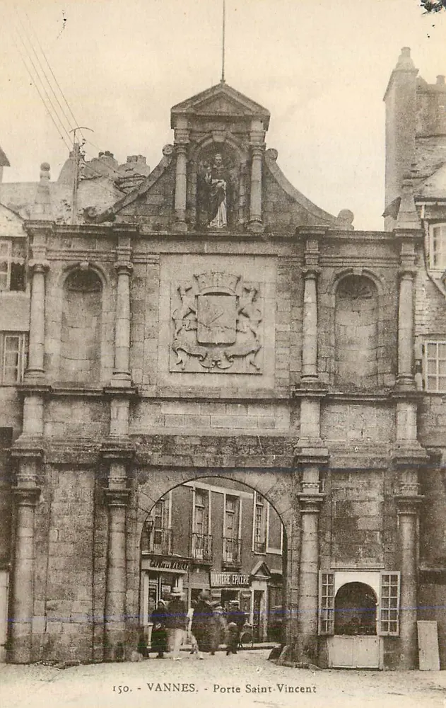 Vannes - Porta Saint-Vincent — editor Laurent-Nel, n° 150 - Frente