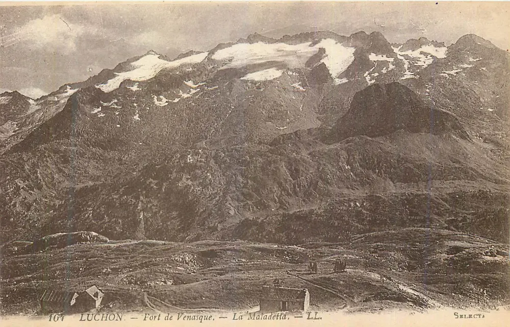 Luchon — Forte de Venasque — La Maladetta — LL — Selecta - Frente