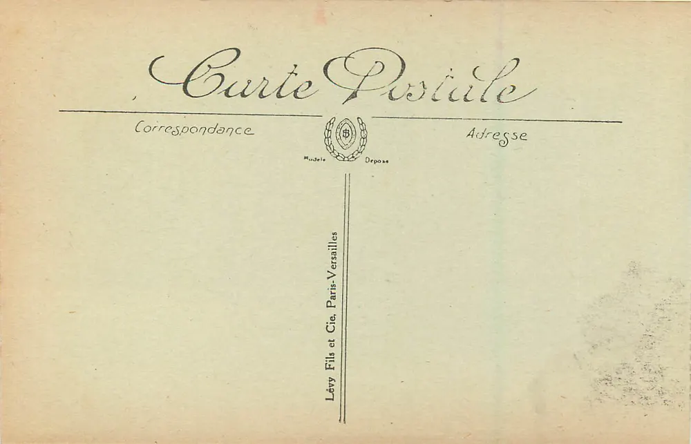 ENV. de LUCHON — A Vale do Lys — LL. — Selecta — n° 262 - Verso