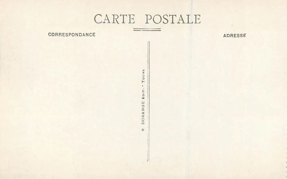 Saumur (M.-et L.) - Vue Générale (côté Nord) - R. D. - Verso