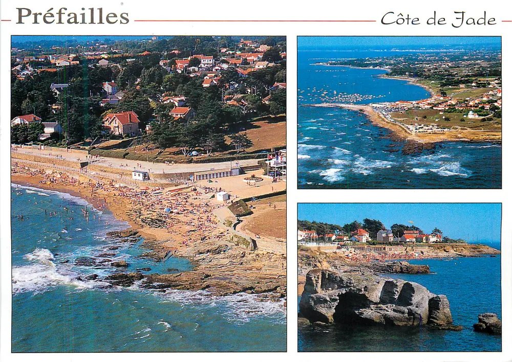 Préfailles — Costa da Jade — Edições Guitteny - Frente