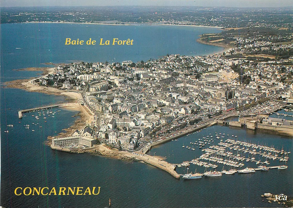 Concarneau — Baía da Floresta — Edição YCA - Frente