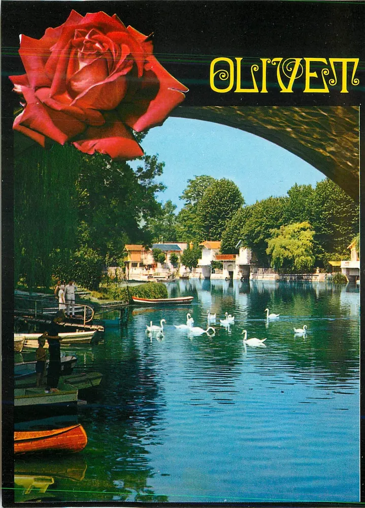 Olivet (Loiret) — Os margens do Loiret — Edições e Impressões Combier / Mâcon - Frente
