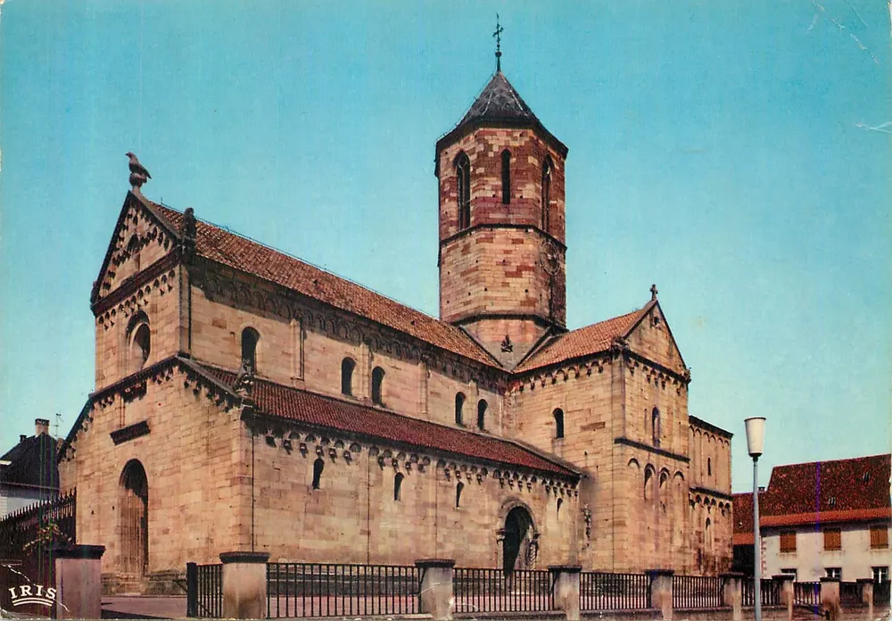 Rosheim - Kirche Saint-Pierre und Saint-Paul — Verleger IRIS, Nr. 67.411.28 - Vorderseite