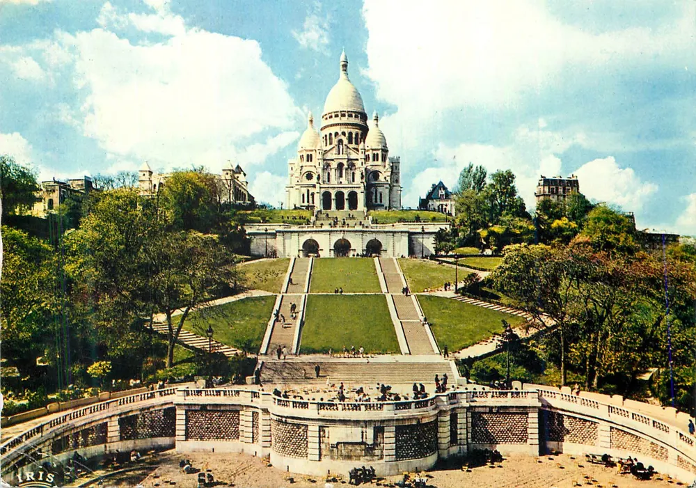 Sacré-Cœur de Montmartre — Paris — Éditions IRIS - Recto