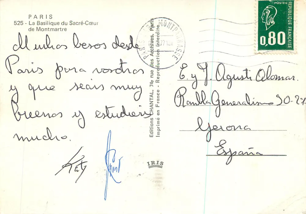 Sacré-Cœur de Montmartre — Paris — Éditions IRIS - Verso