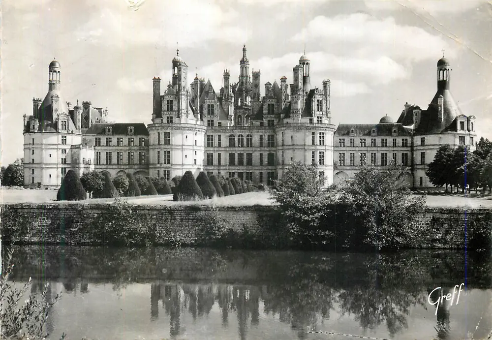Chambord — Façade Nord — Greff - Recto