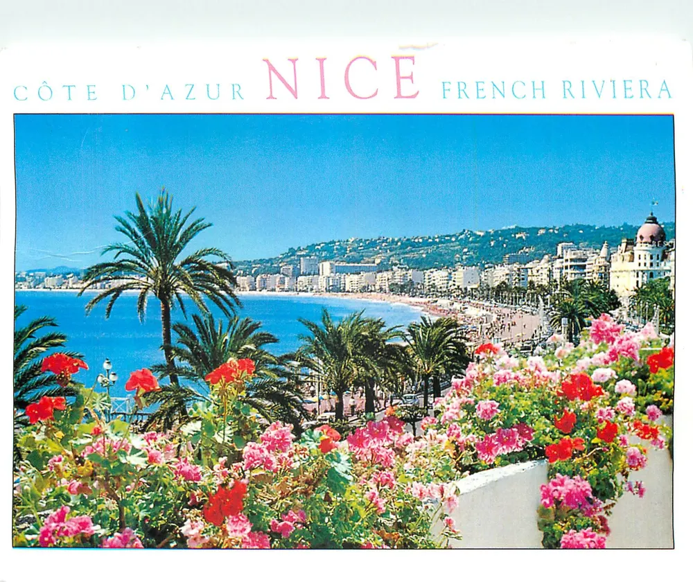 Côte d'Azur - Nice - French Riviera — Éditions Gilletta - Recto